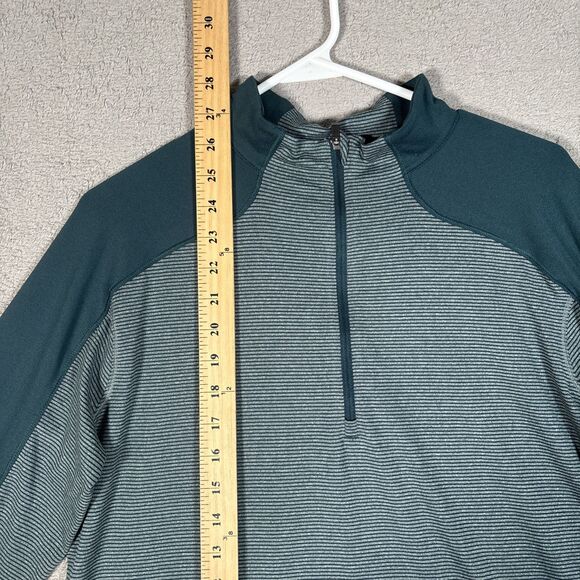 Columbia Cross Trails Half Zip Long Sleeve Pullover Shirt Womens Size XL Green - Picture 3 of 11